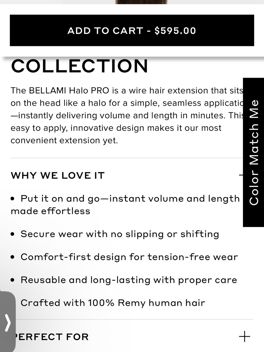 BELLAMI Halo Pro Extensions Kit, Ash Brown/Ash Blonde #8/60 Balayage 20 IN NWT - Picture 4 of 13